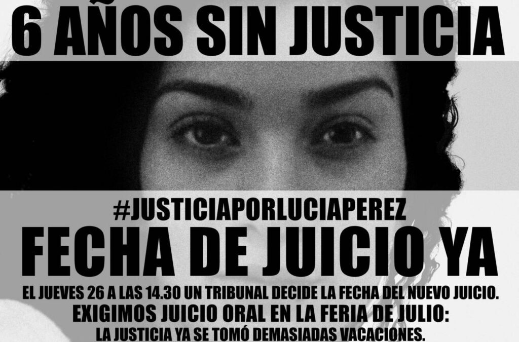 Justicia por Lucía: el juicio que se empuja entre todas