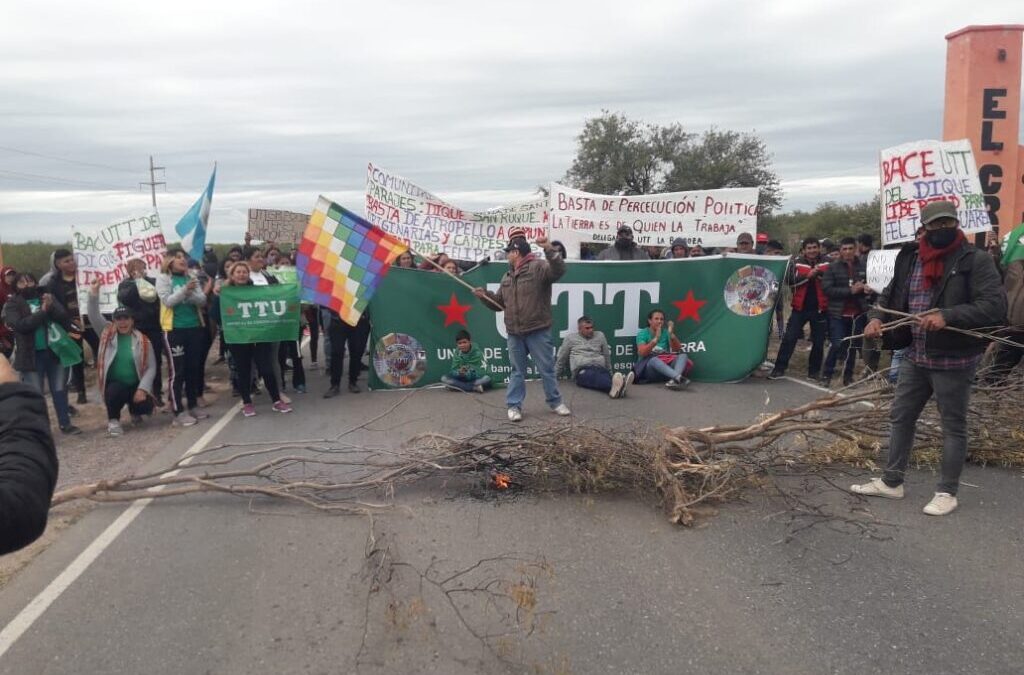 Violencia contra comunidades originarias y la UTT por un conflicto de tierras: dos detenidos