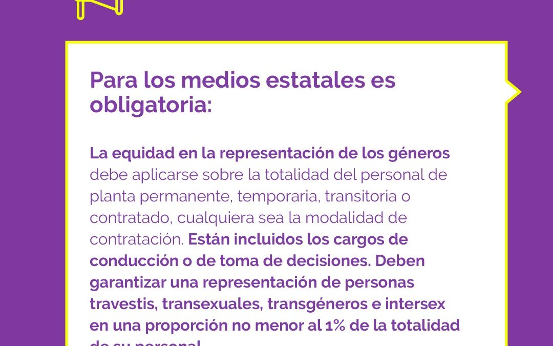 Se constituyó la Red Federal por la Ley de Equidad en Medios